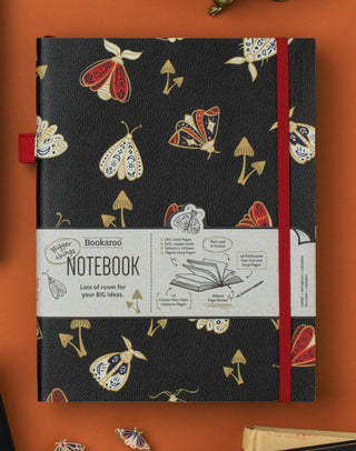 Bookaroo Bigger Things Notebook - Moths