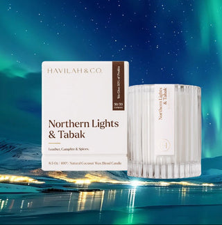 Northern Lights & Tabak 8.5 Oz Candle