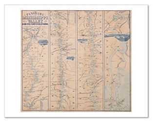 Panorama Map of the Mississippi Valley