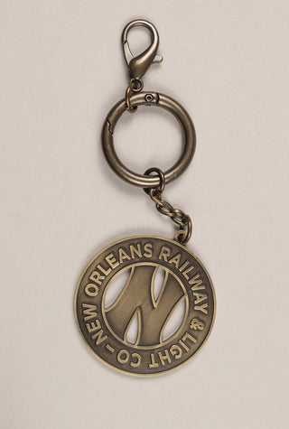 New Orleans Streetcar Token Collectible Keychain