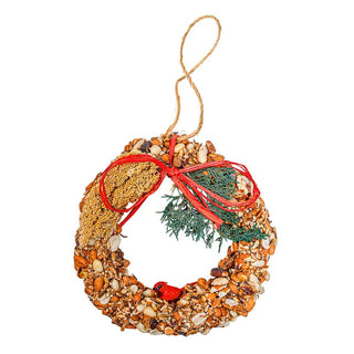 Rustic Seed & Feed Wreath 6 in.