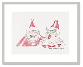Vic and Nat'ly as Mr. and Mrs. Claus