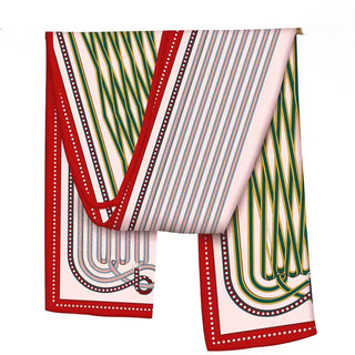 Ribbons Silk Scarf