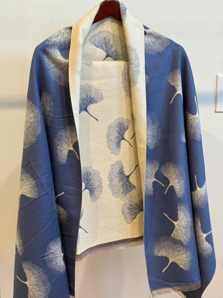 Ginkgo Leaves Scarf