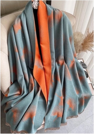 Ginkgo Leaves Scarf