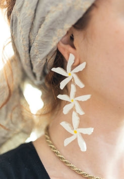 FALLING JASMINE EARRINGS