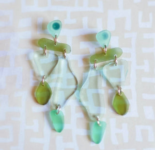 SEA GLASS EARRINGS