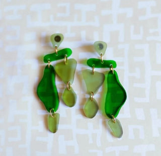 SEA GLASS EARRINGS