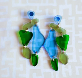 SEA GLASS EARRINGS