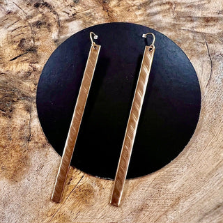 Slash Drop Earrings – Secondline Jewels