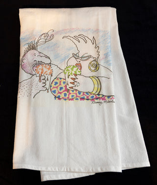 Sno Balls | Vic and Nat'ly Tea Towel
