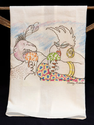 Sno Balls | Vic and Nat'ly Tea Towel