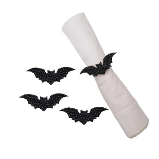 Spooky Bat Napkin Ring, S/4