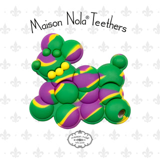 NEW ORLEANS THEME SILICONE TEETHERS