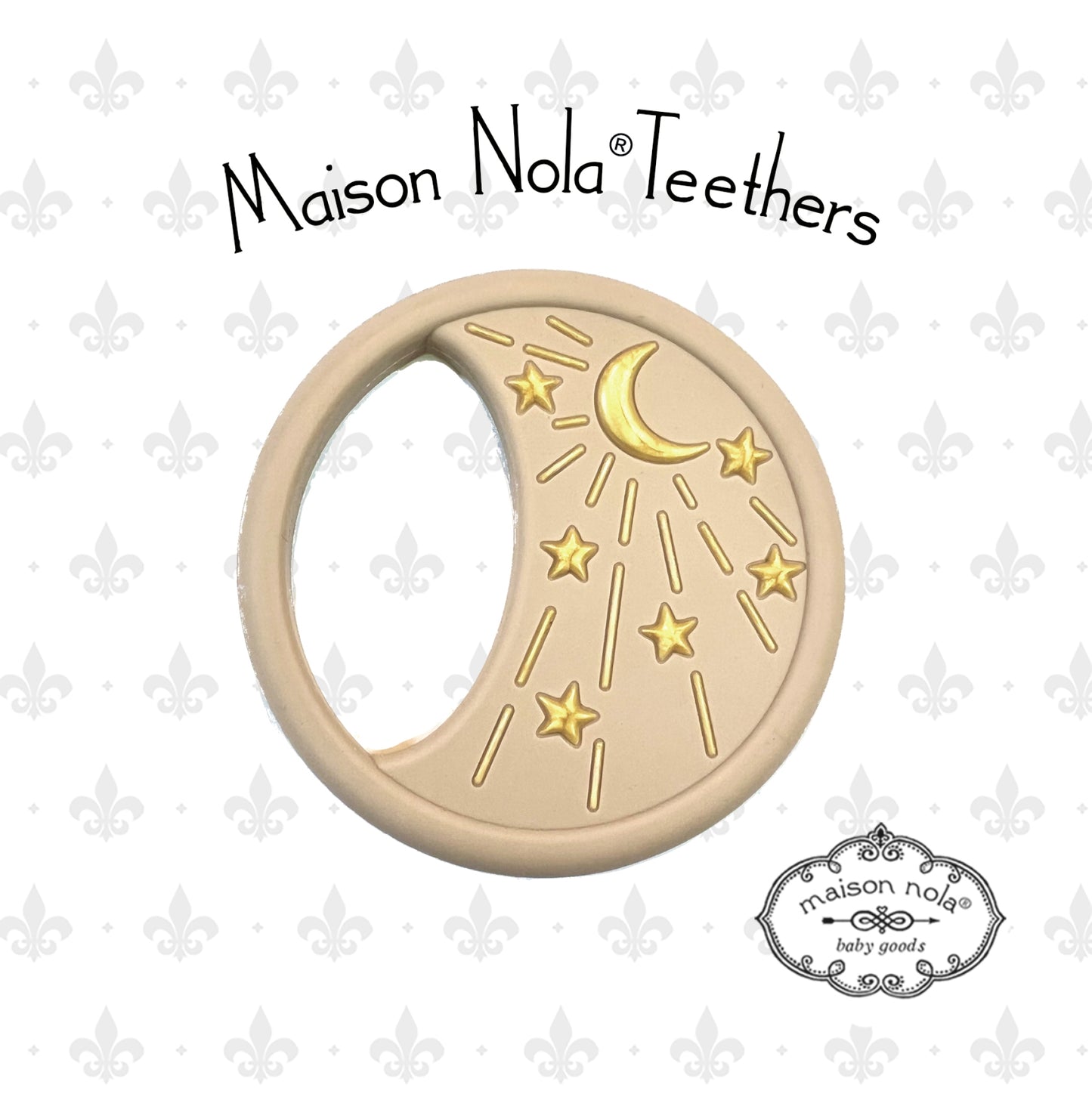 NEW ORLEANS THEME SILICONE TEETHERS