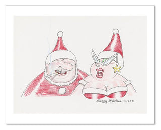 Vic and Nat'ly as Mr. and Mrs. Claus