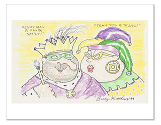 Vic and Nat'ly…Ev'ry man a king Nat'ly!