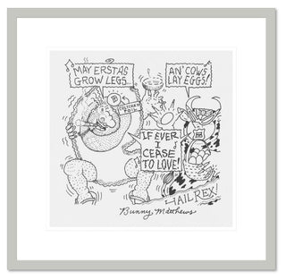 Vic & Nat'ly Hail Rex Art Print