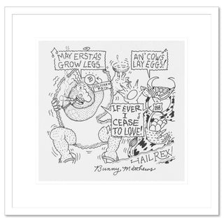 Vic & Nat'ly Hail Rex Art Print