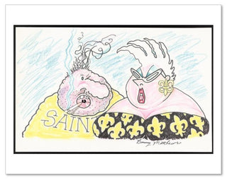 Vic & Nat'ly Pullin' fo' Atlanta Art Print