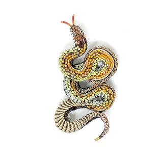 Viper Snake Brooch Pin