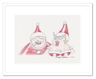 Vic and Nat'ly as Mr. and Mrs. Claus