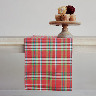 Tartan Plaid Cotton Table Runner