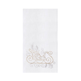 Christmas Champagne Sleigh Kitchen Towel