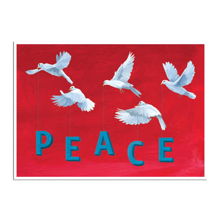 Peace Doves Holiday Card