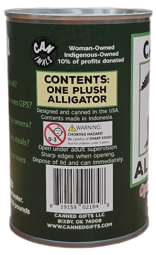 Rex the Canned Alligator