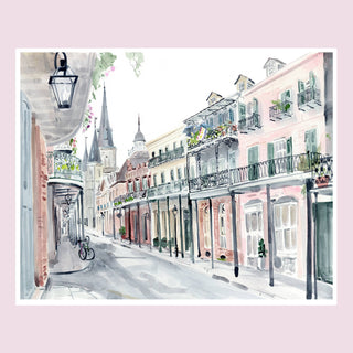 "Cathedral View" Watercolor Fine Art Print