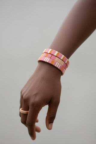 Rose & Copper Bracelet - TAVWE Collection