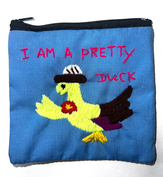 "Chalee" Hand Embroidered Pouches by Hmong Youth in Laos