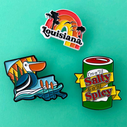 Salty & Spicy Enamel Pin