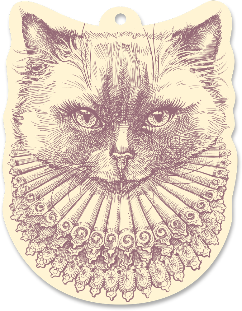 Madame Kitty Ornament