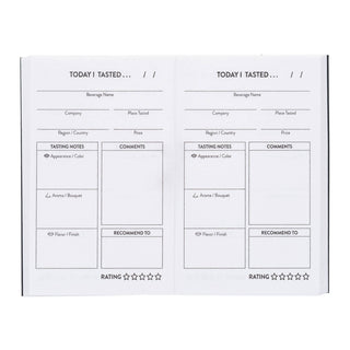 Whiskey Tasting Pocket Journal