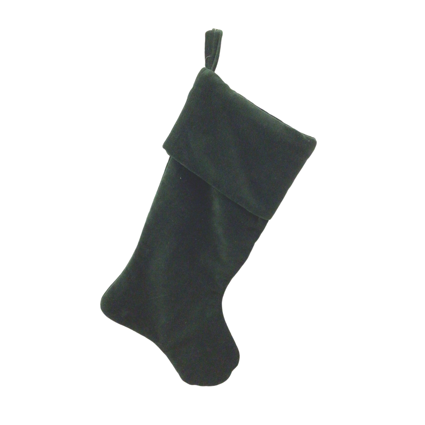 A80465-Velvet stocking,grn,18in