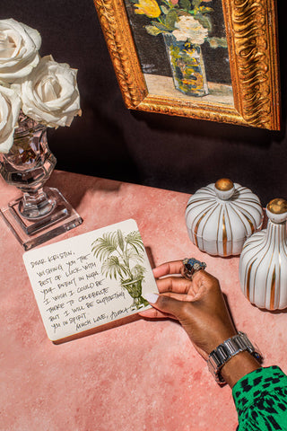 Palm Urn A2 Notes | Alexa Pulitzer