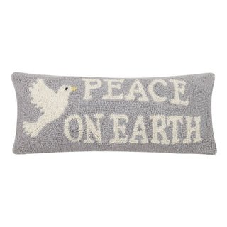 Peace On Earth Dove Hook Pillow