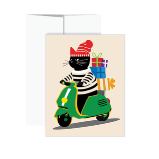 Holiday Card - Motocat