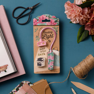 Book Lover's Reading Light - Floral