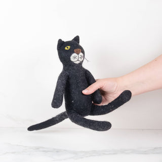 Toys - Sitting Cat - Black - Small, Medium and Large