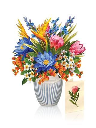 Tropical Paradise Pop-up Greeting Card
