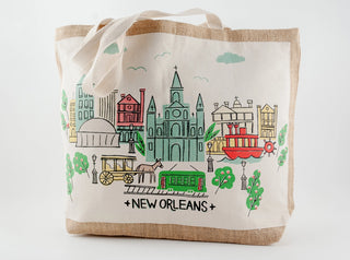 Tote Bag - Colorful Quarter