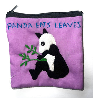 "Chalee" Hand Embroidered Pouches by Hmong Youth in Laos
