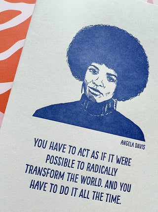 Angela Davis Notebook