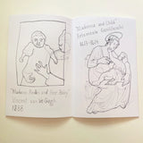 Historical Babies Coloring Book