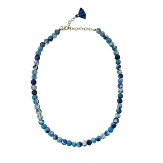 Kantha Azure Classic Necklace