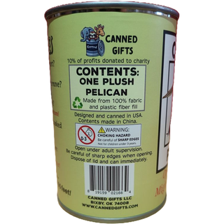 Swoops the Canned Pelican