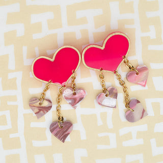 Nat'ly Earrings: Love Boids Herta